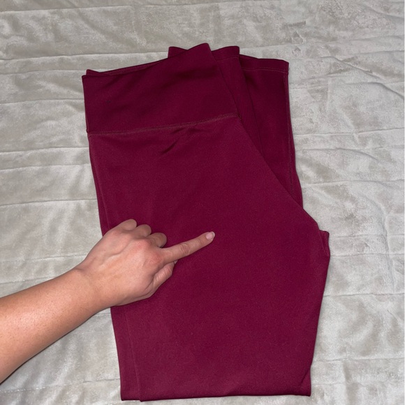 Nike Maroon XL Leggings - Picture 4 of 4
